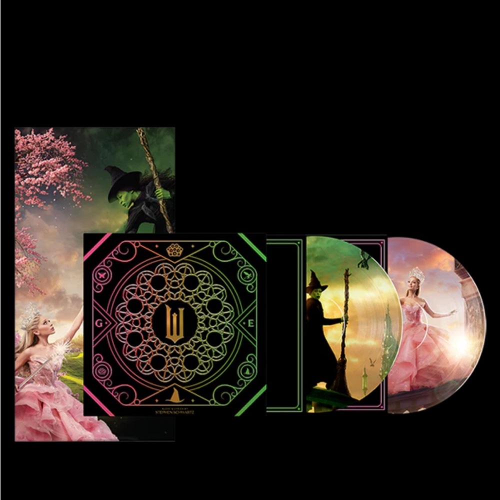 Unopened, sealed WICKED Soundtrack, Picture Disc Vinyl!